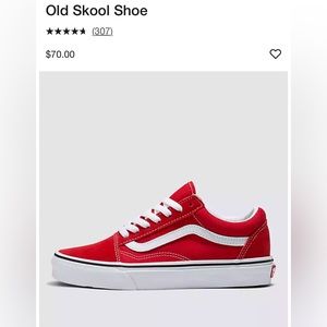 New woman’s vans size 7